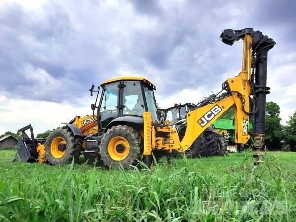 JCB 4CX +Piling Master Traktorgravere