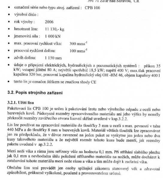  _JINÉ (CZ) ŽĎAS - CPB 100 Knusere