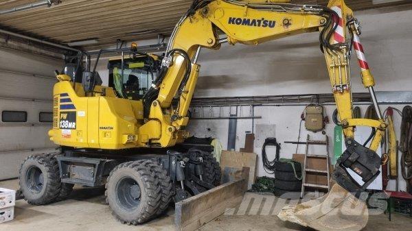 Komatsu PW 138 MR Hjulgravere