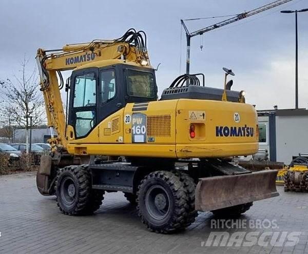 Komatsu PW 160-7E0 Hjulgravere