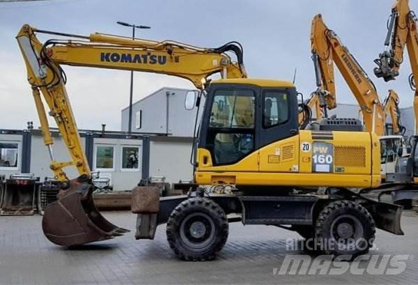 Komatsu PW 160-7E0 Hjulgravere