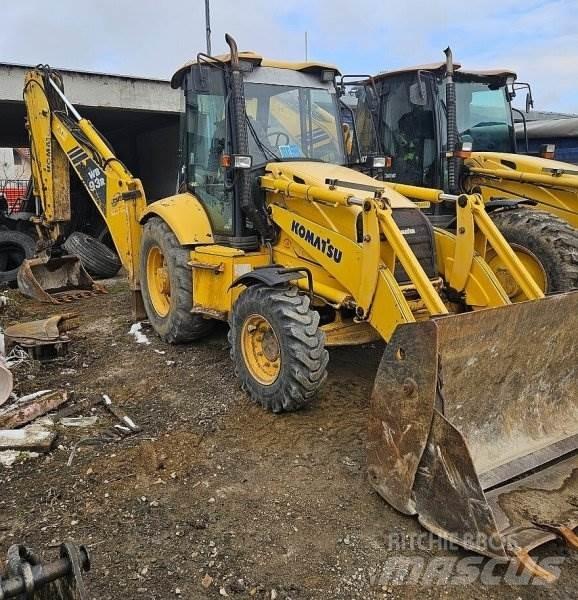 Komatsu WB 93 R Traktorgravere