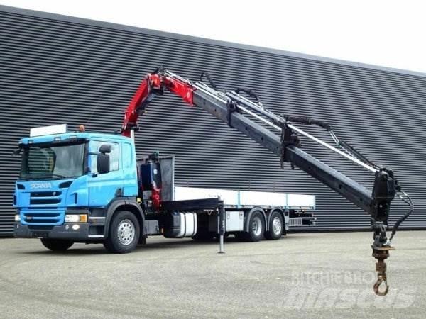 Scania P320 + Effer Kranbil