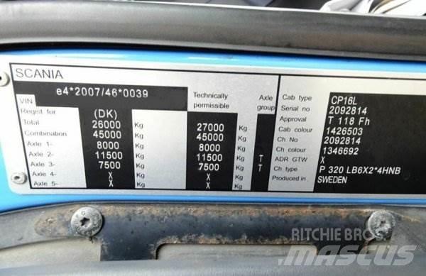 Scania P320 + Effer Kranbil