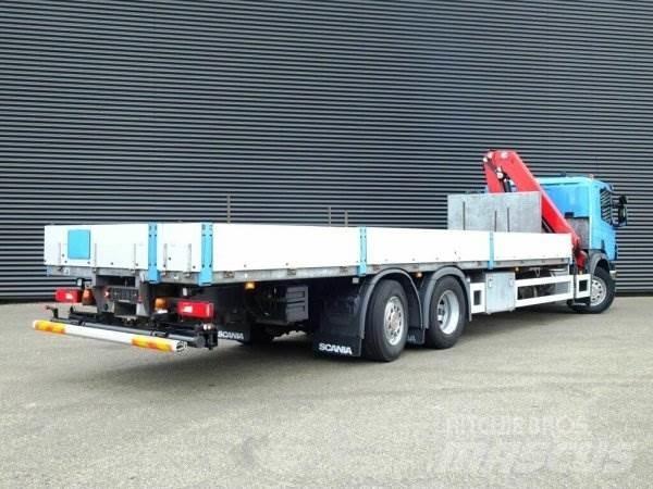 Scania P320 + Effer Kranbil