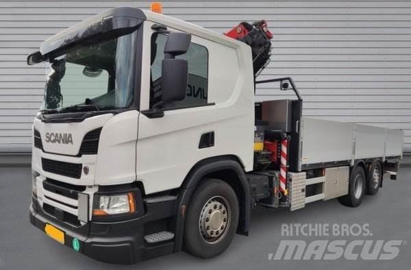 Scania P410 Kranbil