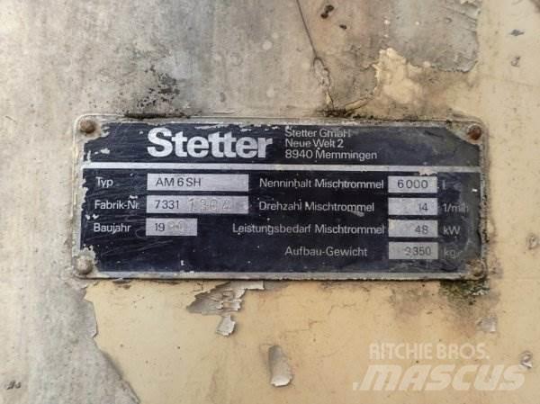 Stetter AM 6 SH Betongbiler