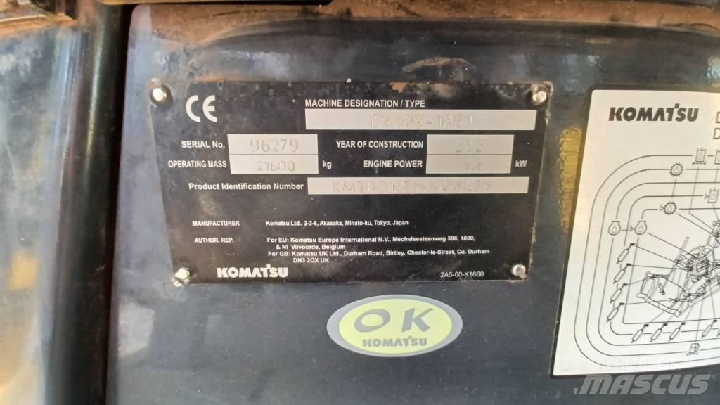 Komatsu D65PX-18 Dozere Beltegående