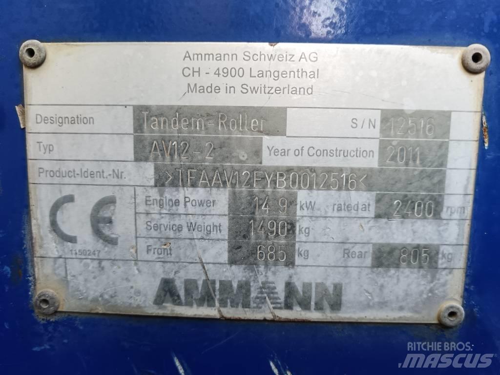 Ammann AV 12-2 Tandem Valser