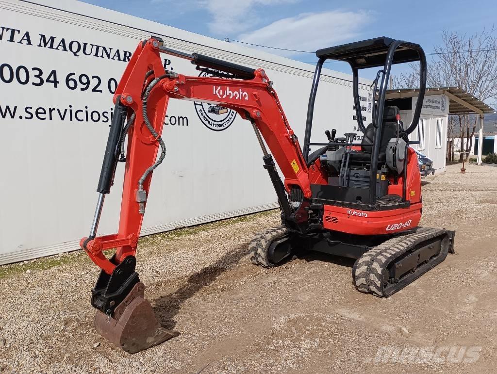 Kubota U 20-3 Minigravere <7t