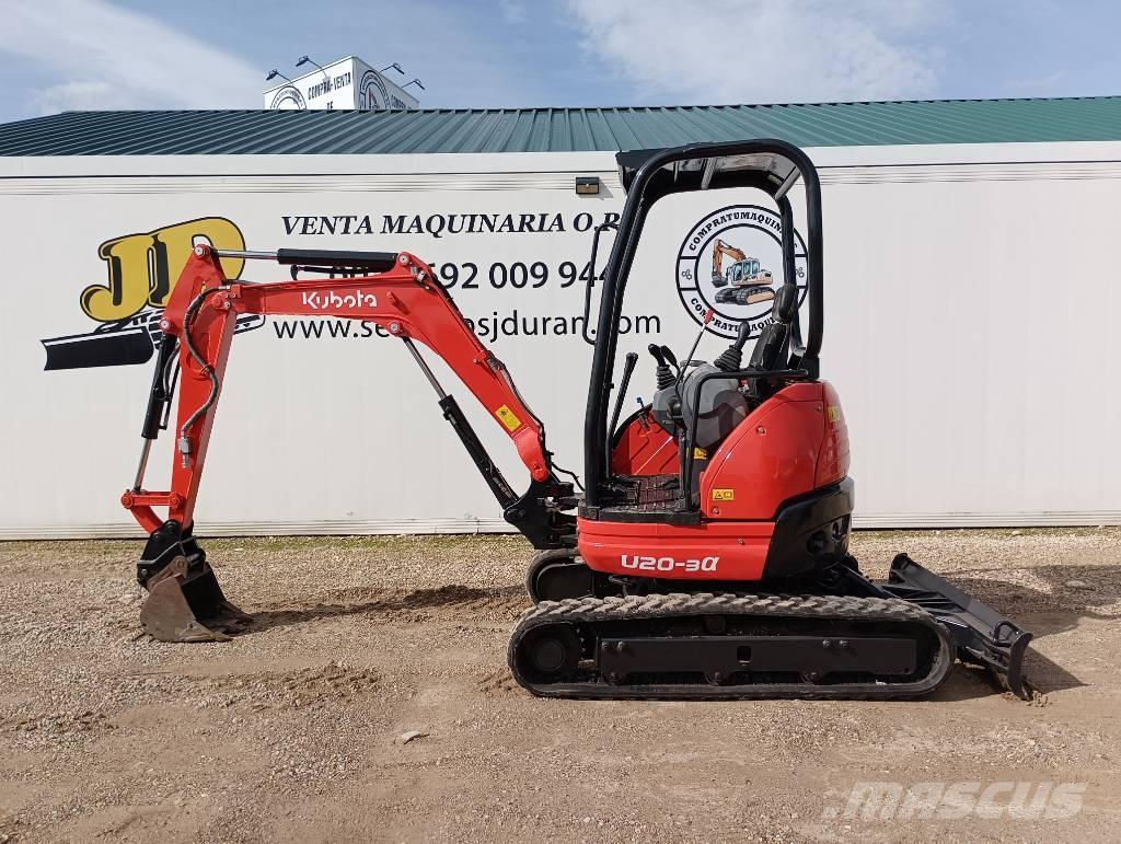 Kubota U 20-3 Minigravere <7t