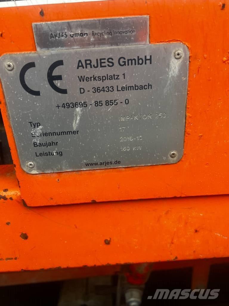 Arjes Impaktor 250 Mobile knuseverk