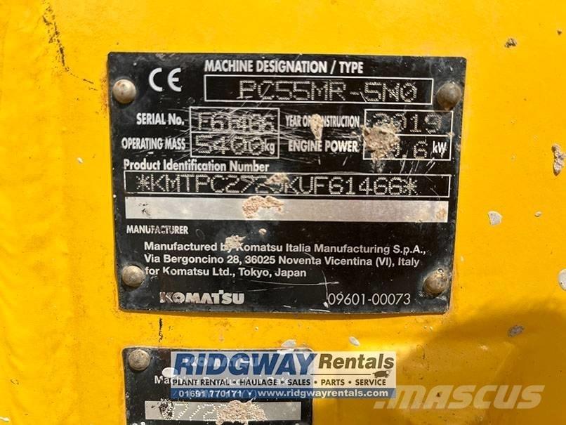 Komatsu PC 55 MR-5 Minigravere <7t