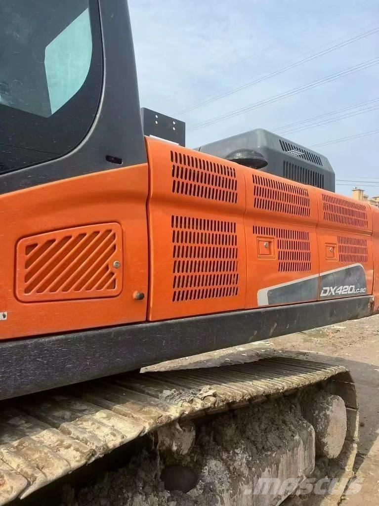 Doosan DX420LC Beltegraver