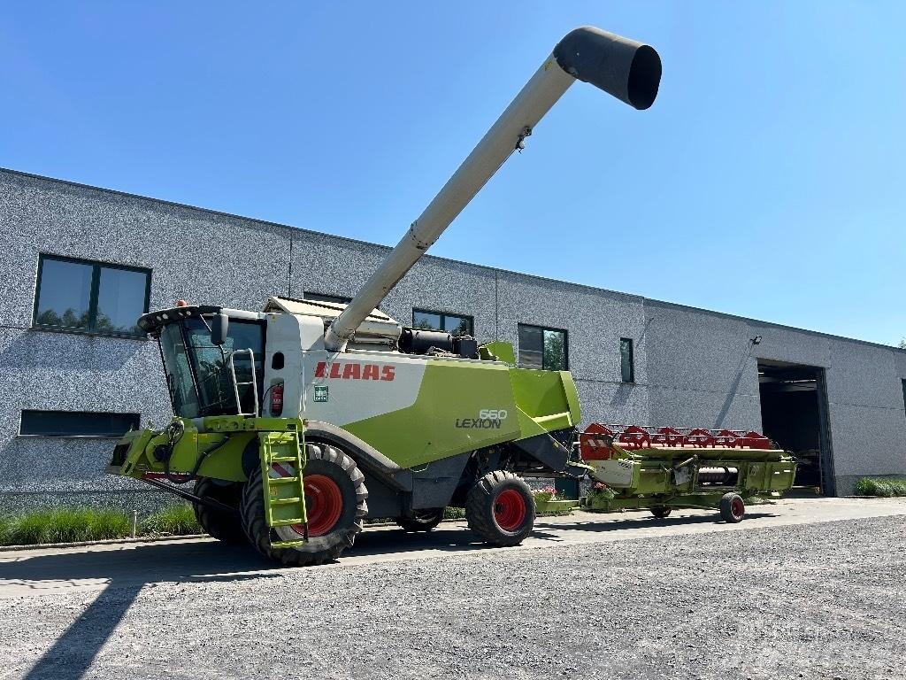 CLAAS Lexion 660 Skurtreskere