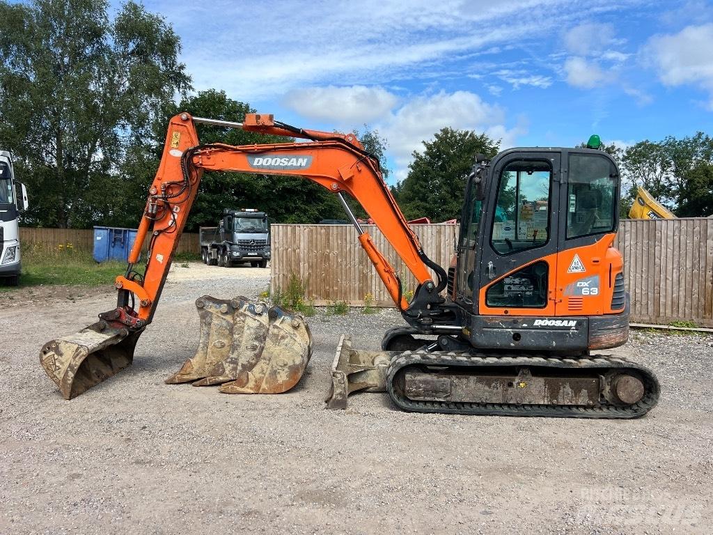 Doosan DX 63-3 Minigravere <7t
