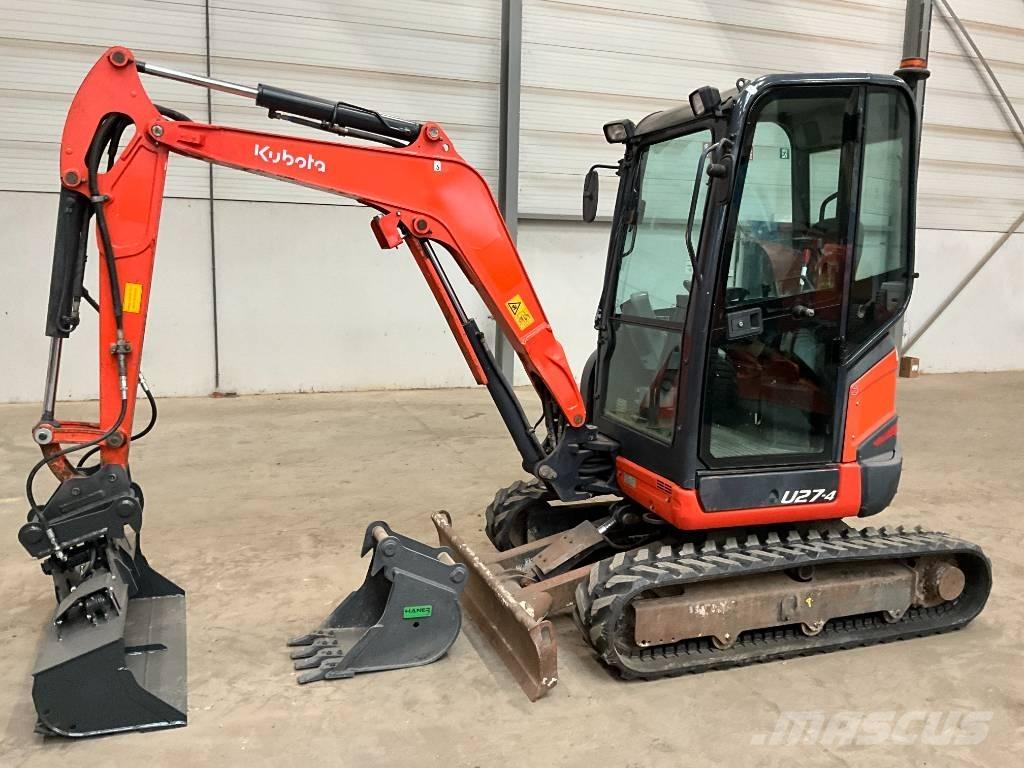 Kubota U 27-4 Minigravere <7t