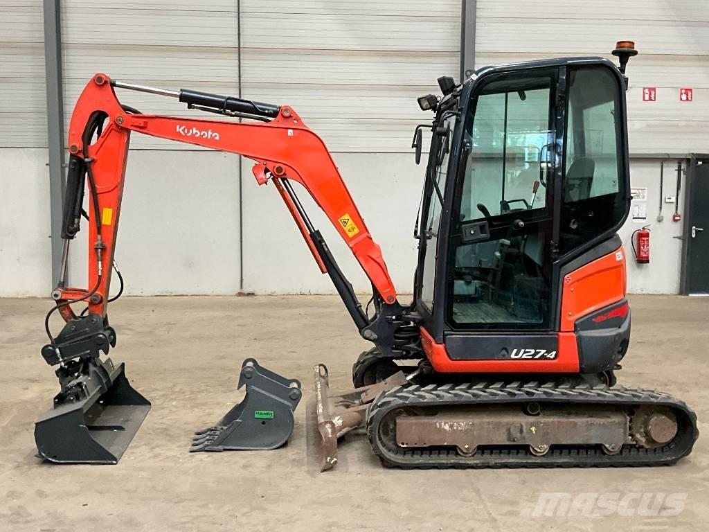 Kubota U 27-4 Minigravere <7t