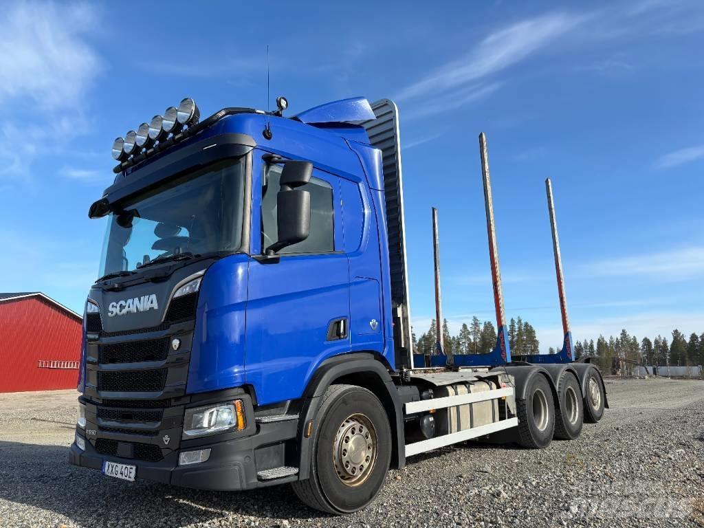 Scania R 650 Tømmerbiler