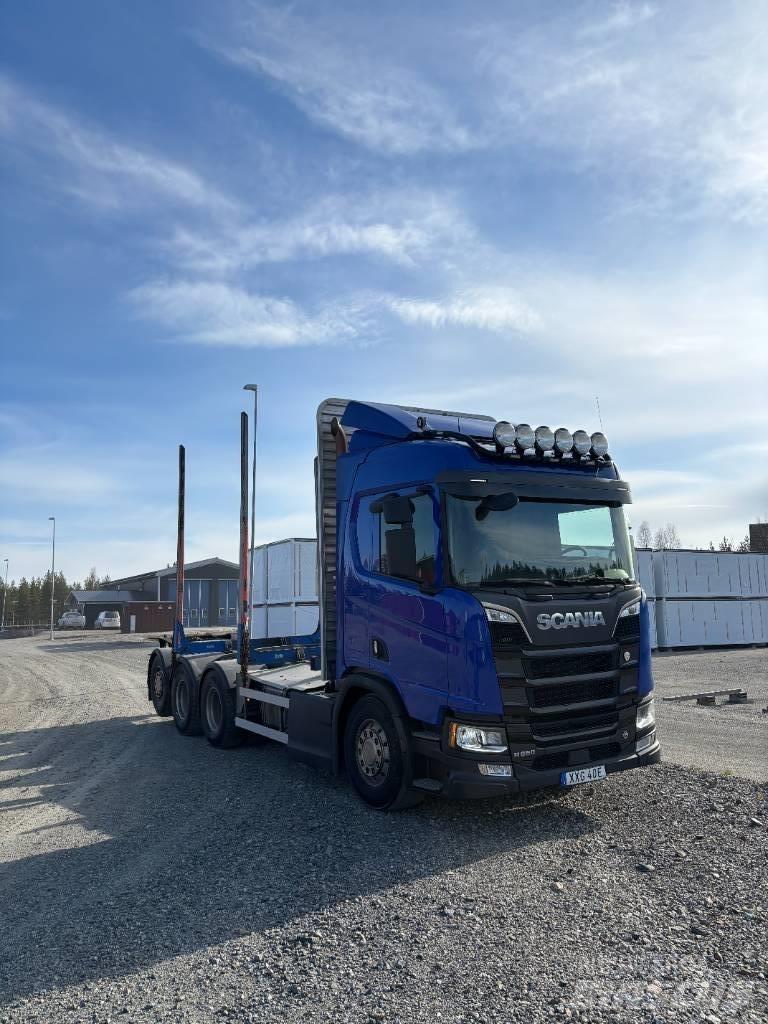 Scania R 650 Tømmerbiler