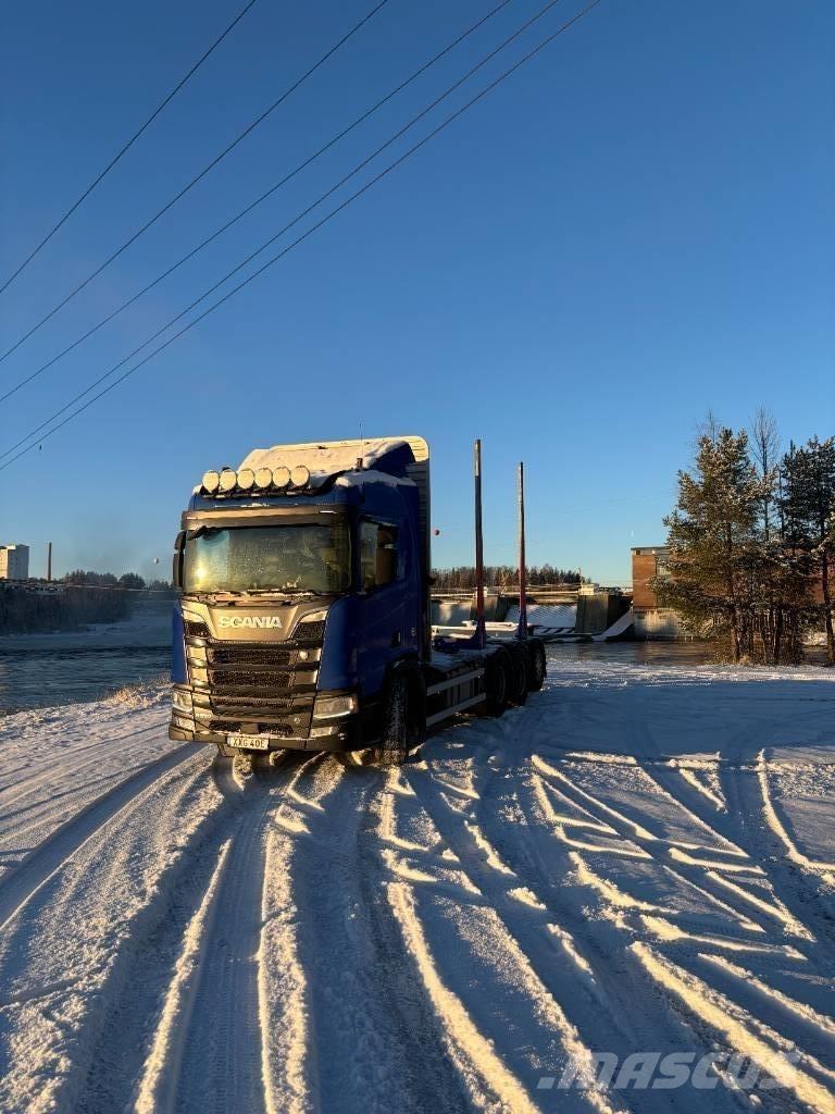 Scania R 650 Tømmerbiler