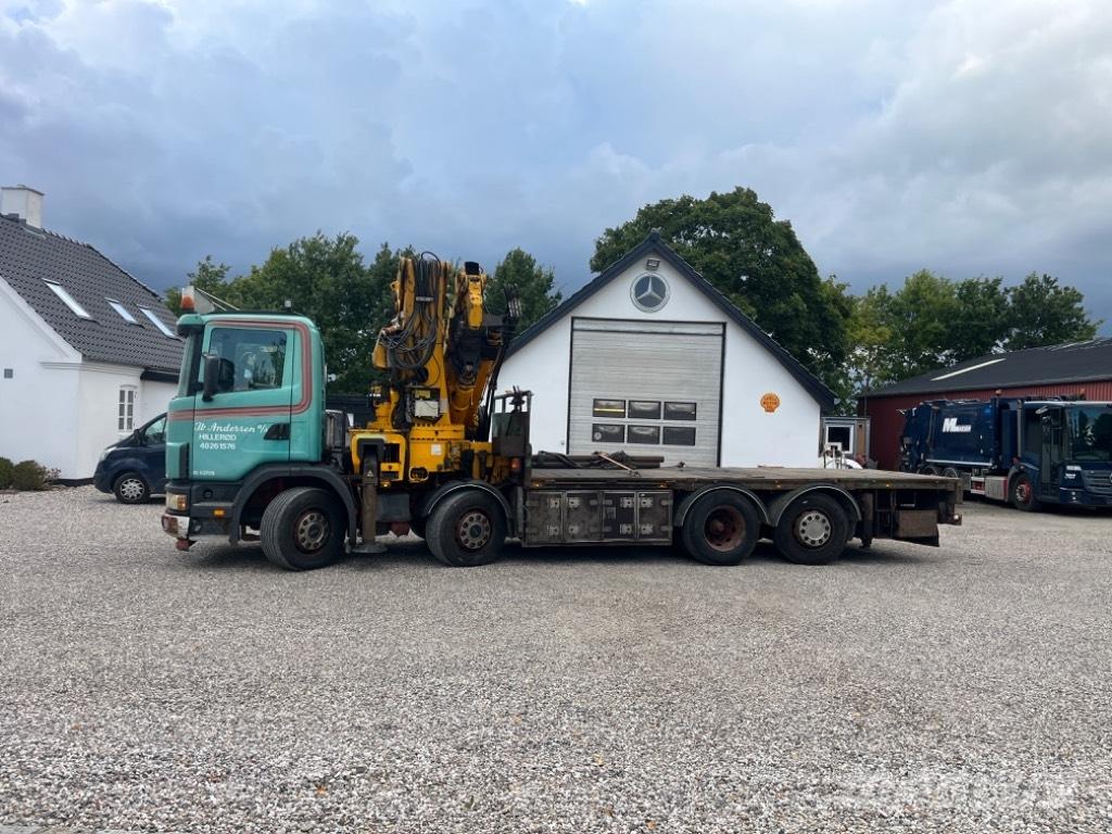 Scania 124 G 420 Kranbil