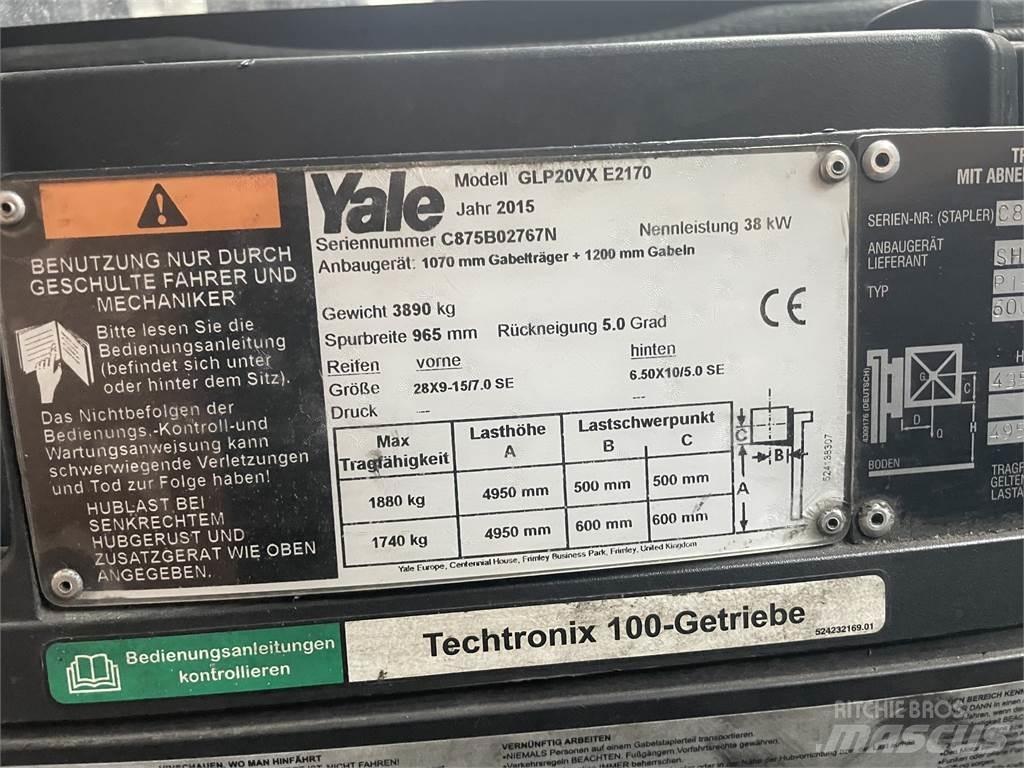 Yale GLP20VX Propan trucker
