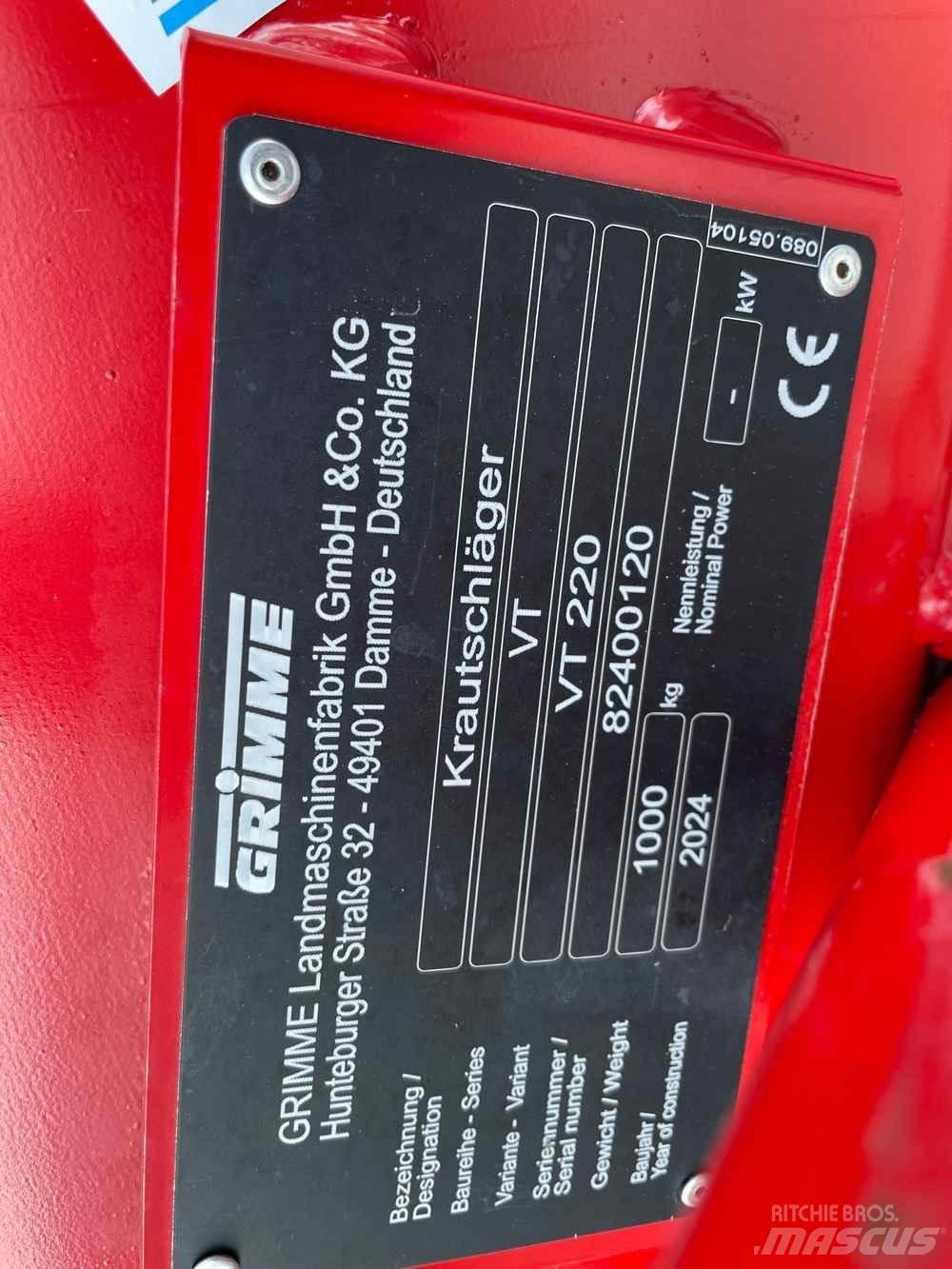 Grimme VT 220F Landbruk - Annet