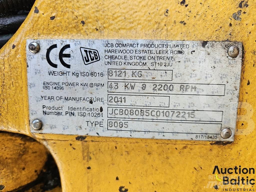 JCB 8085 Midigravere 7 - 12t