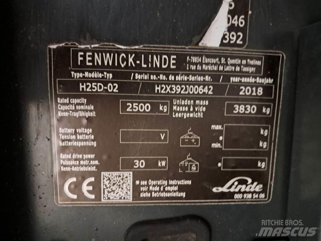 Linde H25D-02 Diesel Trucker