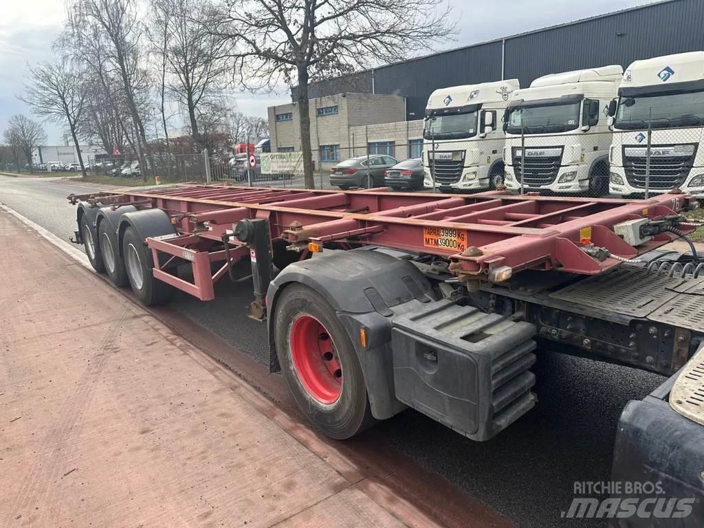 LAG O-3-39L Containerchassis Semitrailere