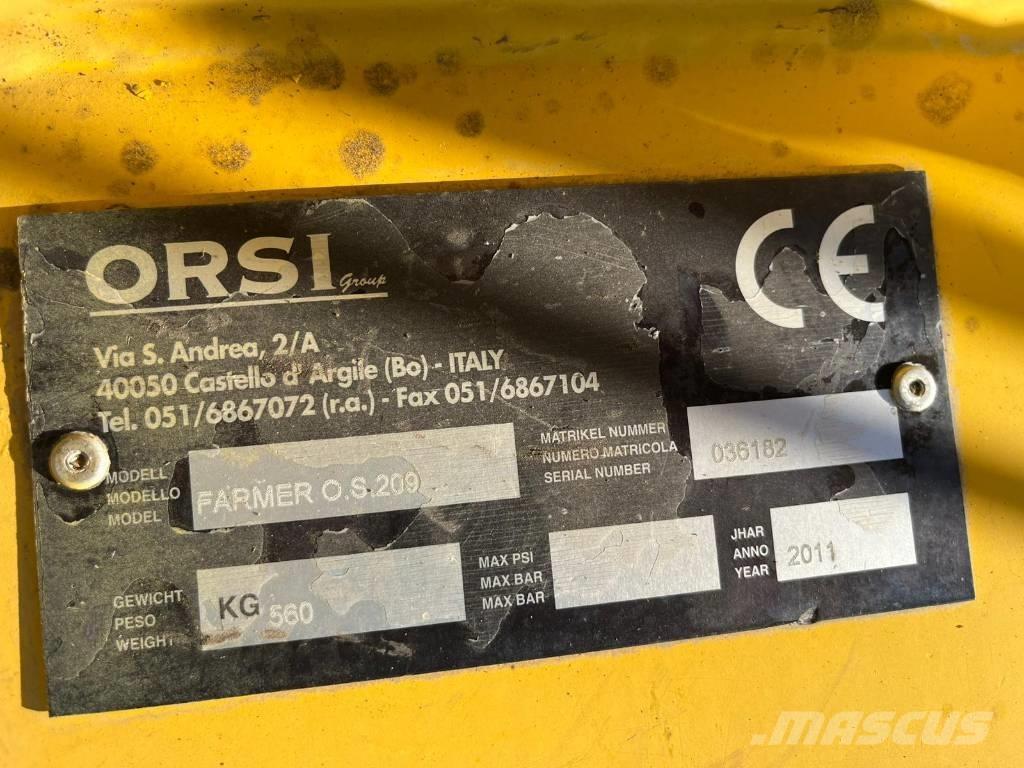 Orsi FARMER OS 209 Slåmaskiner