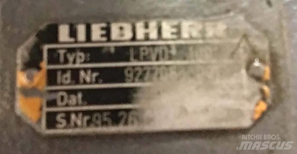 Liebherr LPVD 100 Hydraulikk