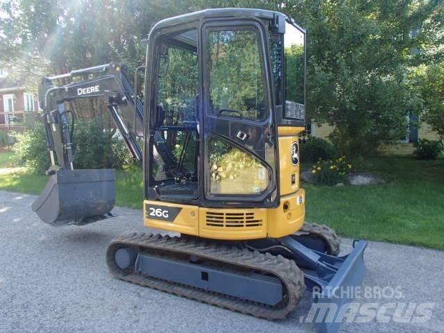 John Deere 26G Minigravere <7t