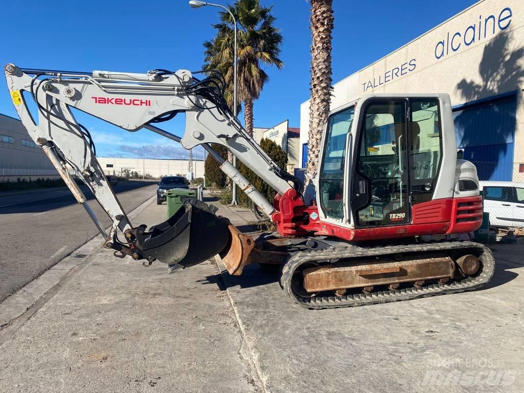 Takeuchi TB 290 Midigravere 7 - 12t