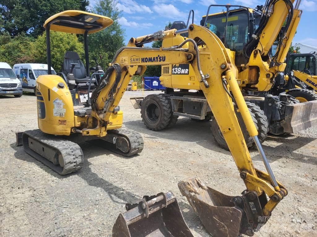 Komatsu PC26MR-3 Minigravere <7t