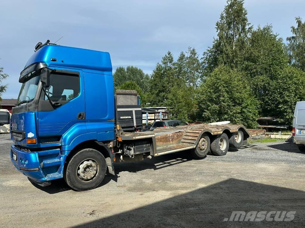 Sisu E11 Spesialbiler for transport av skogsmaskiner