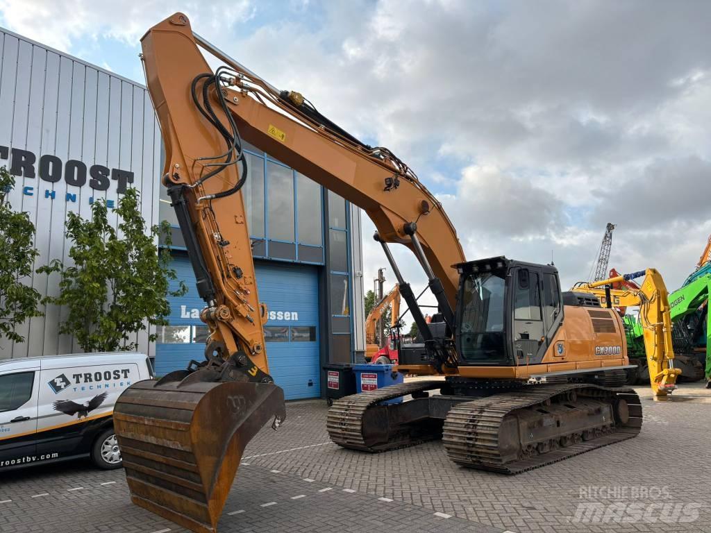 CASE CX300D Beltegraver