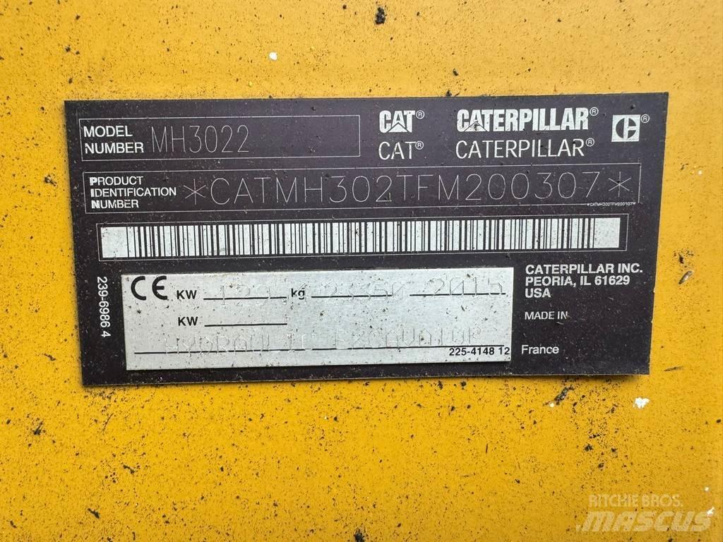 CAT MH3022 Spesialtilpassede gravemaskiner