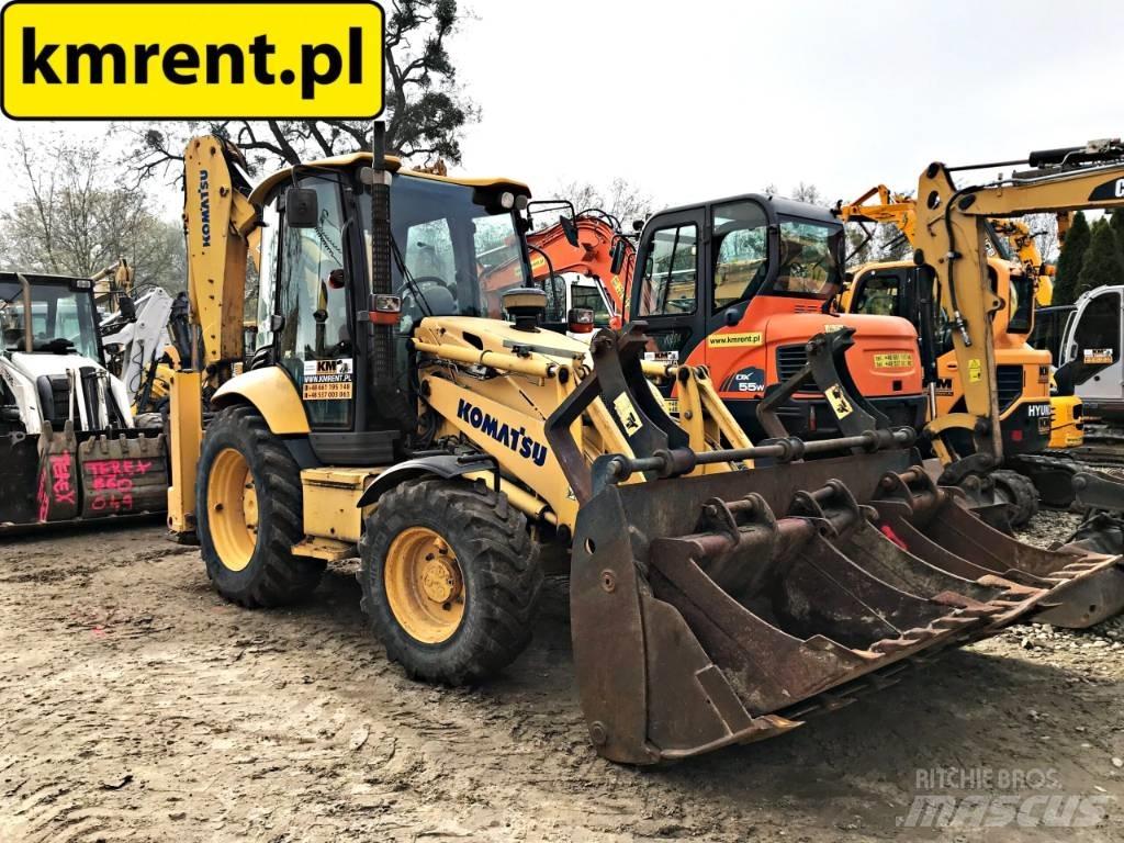 Komatsu WB97R Traktorgravere