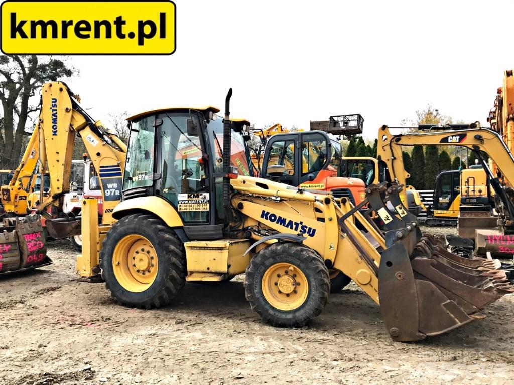 Komatsu WB97R Traktorgravere