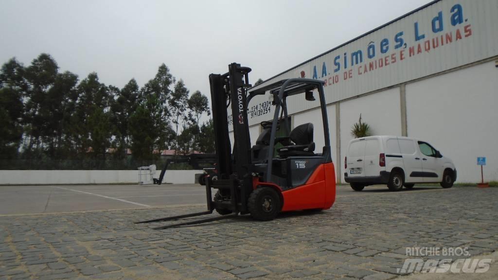 Toyota 8 FB E 15 Elektriske trucker