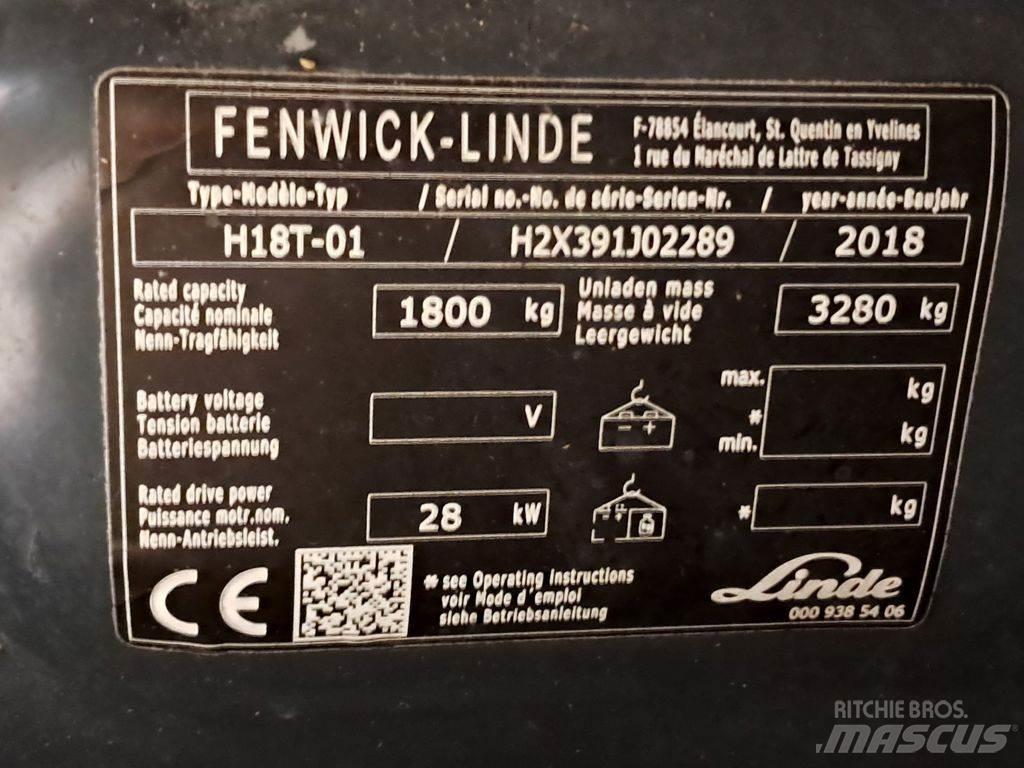 Linde H18T-01 Propan trucker