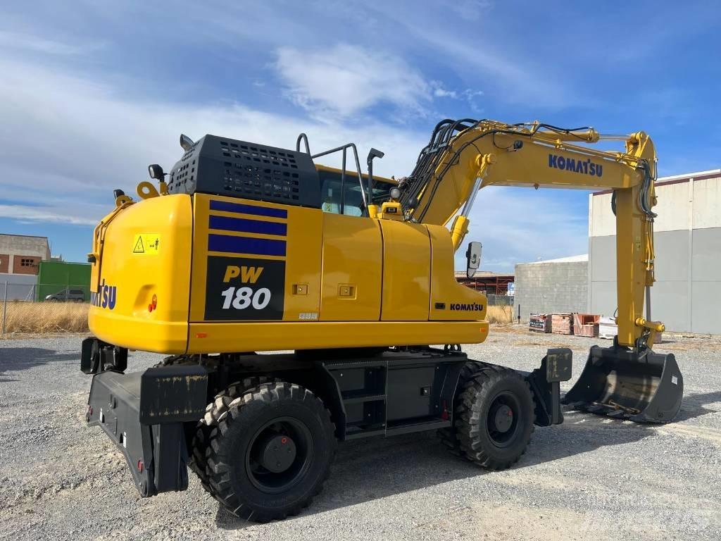 Komatsu PW 180 Hjulgravere