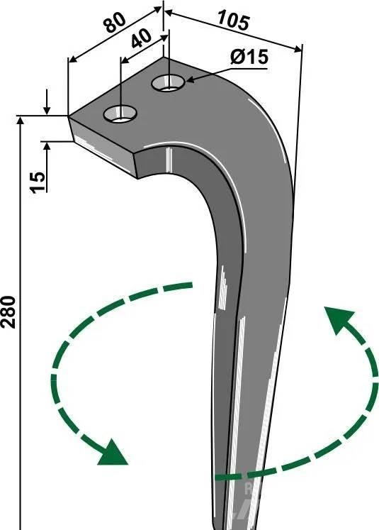 Rabe KE-tines Chassis og understell