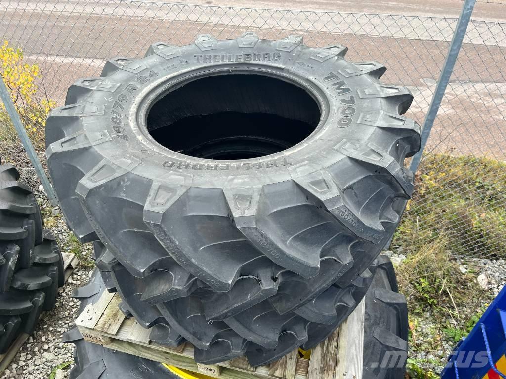 Trelleborg 480/70R24 Dekk, hjul og felger