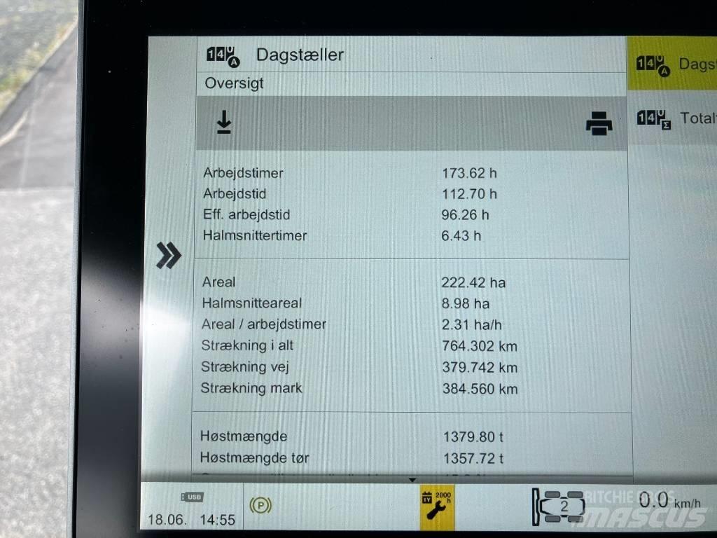 CLAAS LEXION 6600 Skurtreskere