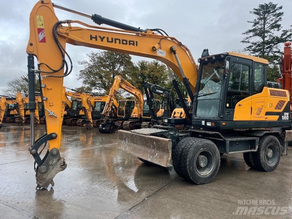 Hyundai HW140 Hjulgravere