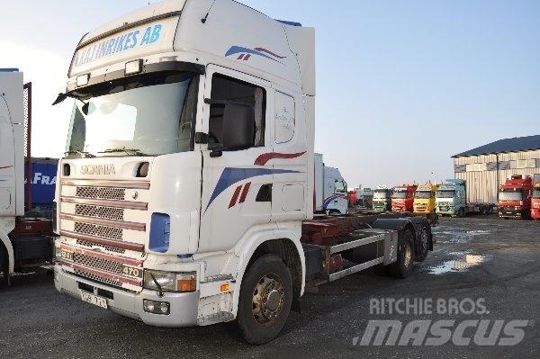 Scania 124 6X2 470 Containerbil
