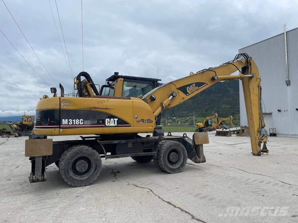 CAT M 318 C MH Gravemaskiner for avfallshåndtering